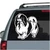 Cute Japanese Chin car window decals stickers