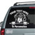 English Mastiff Peeking Doggie In The Window Car Decals