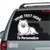 Pomeranian Down car decals stickers