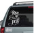 Rise Up & Pray car window decals Rise Up & Pray car window decals