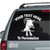 Billy Goat Looking Out The Window car decals stickers