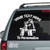 Horse & Border Collie Car Decals