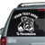 Cute Peeking Schnauzer car decals stickers