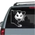Hissing Possum Looking Out The Window car window decals stickers