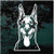 Happy Doberman Face car window decals stickers