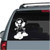 Cartoon Family Girl Angel car window decals stickers