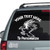 Angry Raven Car Window Decals Angry Raven Car Window Decals