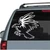 Angry Raven car window decals stickers