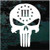 3 Percenter Skull decals stickers