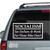 Socialism Tax Dollars At Work For Those Who Don't car window decals stickers
