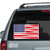 Baseball American Flag Car Window Decals Baseball American Flag Car Window Decals