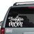 Firefighter Mom Car Decals