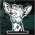 Giraffe Looking Out The Window car decals stickers