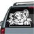Lion Cub Looking Out The Window car window decals stickers