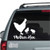 Mother Hen car decals stickers