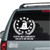 Give Me Liberty Or Give Me Death Graphic car window decals stickers