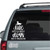 Life Isn't All About Dogs But It Should Be car decals stickers