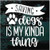 Saving Dogs Is My Kinda Thing car window decals stickers