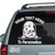Great Pyrenees Peeking Car Decals Great Pyrenees Peeking Car Decals