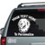 Pretty Pyrenees Head car decals stickers