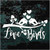 Love Birds Kissing On A Branch decals stickers
