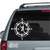 Doberman Compass car decals stickers