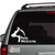 Pets Welcome Vinyl Car Decals