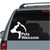 Pets Welcome Sign window decals stickers