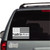Let's Go Brandon Flat American Flag car window decals stickers