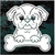 Pug Puppy Cartoon Decals Pug Puppy Cartoon Decals