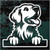 Golden Retriever Puppy Looking Out The Window car decals stickers