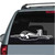 Fighter Jet Front View car window decals stickers