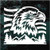 Eagle Over The Mountains car window decals stickers