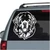 Beautiful Newfoundland Head car window decals stickers