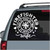 Firefighter's Wife Maltese Cross car window decals stickers
