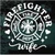 Firefighter's Wife Maltese Cross decals stickers