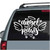 My Angel Has Paws car window decals stickers