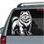Handsome Chow car window decals stickers