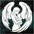 Angel Mom Holding Baby decals stickers