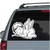 Angel Baby Sleeping car window decals stickers