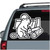 Chainsaw Beaver car window decals stickers