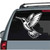 Beautiful Hummingbird Illustration car window decals stickers