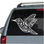Decorative Hummingbird car window decals stickers