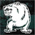 Funny Grizzly Bear Growling decals stickers