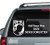 POW-MIA Memorial car window decals stickers