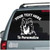 Detailed Shetland Sheepdog Head car decals stickers