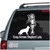 Crazy German Shepherd Lady car decals stickers
