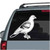 Pigeon car window decals stickers