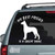 My Best Friend Is A Great Dane car decals stickers