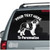 St. Bernard Standing car decals stickers